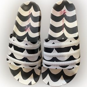 Marimekko Adidas Slides